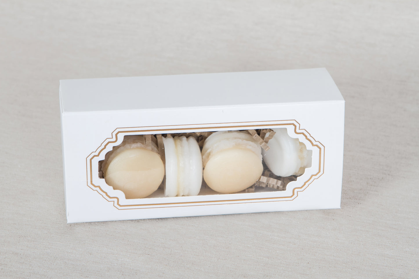 Mini Neutral Macarons