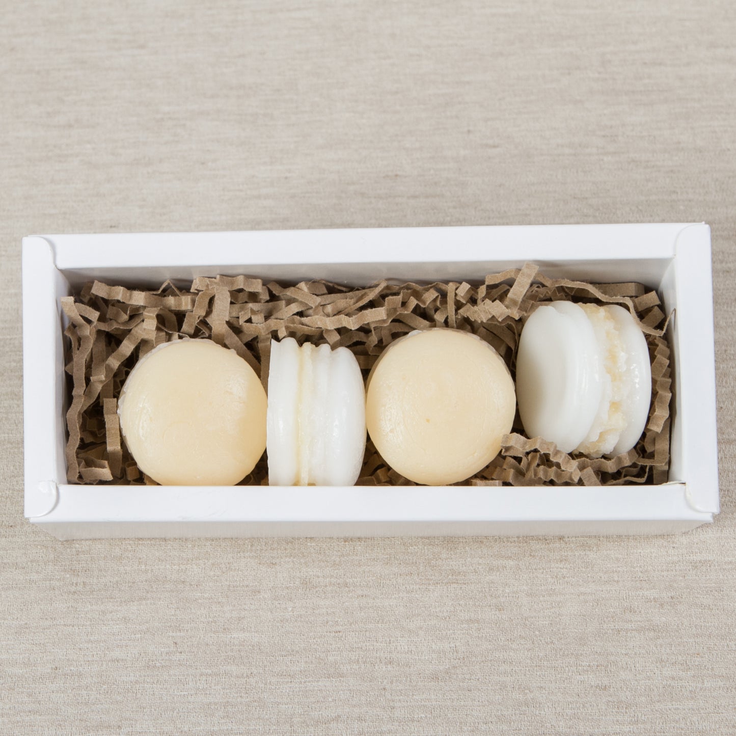 Mini Neutral Macarons