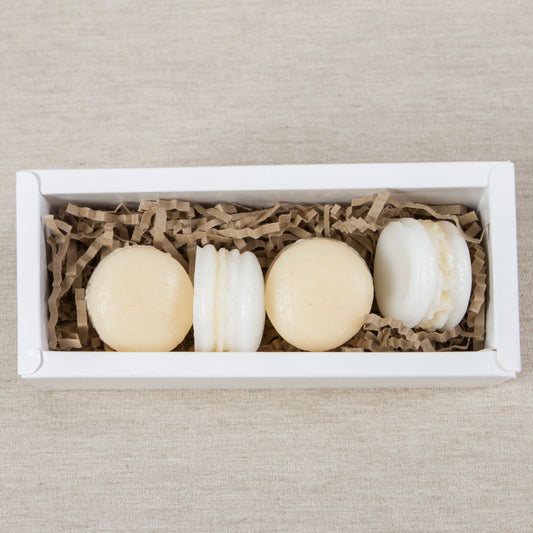 Mini Neutral Macarons